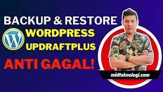 Cara Backup dan Restore Wordpress Menggunakan Updraftplus [upl. by Armahs255]