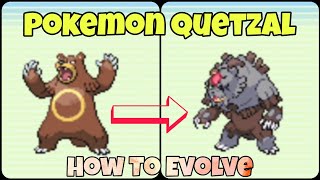 How To Evolve Ursaring In BloodMoon Ursaluna In Pokemon Quetzal [upl. by Hamitaf]