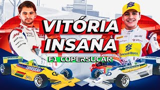 Vitória INSANA de Copersucar F1 Pietro vs Enzo Fittipaldi [upl. by Punke]