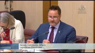 Senate Estimates  Community Affairs Committe FSANZ HempforFood [upl. by Erlandson]