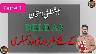 DELE A2 URDU VOCABULARY PART 1 [upl. by Ennaj]