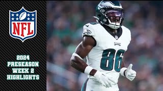 Eagles UDFA WR Joseph Ngata ALL CATCHES vs Patriots  2024 Preseason Week 1 Highlights [upl. by Auburn599]