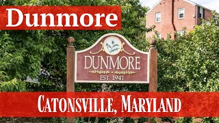 Moving to Catonsville Maryland  DUNMORE Neighborhood Driving Tour [upl. by Hildegarde]