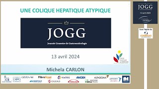 Une colique hépatique atypique  JOGG 2024 [upl. by Onder287]