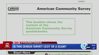 How do I know if the Census survey I received is legit [upl. by Yendahc]