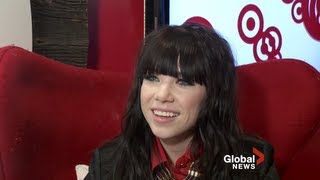 Carly Rae Jepsen back home for the holidays Interview [upl. by Doowle]