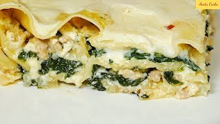 Chicken and Spinach Lasagna Recipe [upl. by Darill]