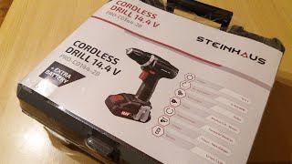 Steinhaus cordless drill PROCD1442B [upl. by Squires]