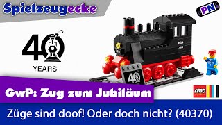 40 Jahre Züge bei LEGO® Das Zug GwP 40370  Eine Hommage [upl. by Ardnauq]