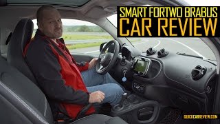 CAR REVIEW 2016 Smart Fortwo Brabus Test Drive [upl. by Ebaj]