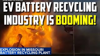 EV Battery Recycling Is BOOMING  Toxic Smoke and MORE [upl. by Alrep]