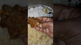 Mutton curryমাটন খাওয়ার মজাSunday lunchshortvideo viralvideo [upl. by Atlanta608]