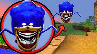 i Found Horror SHIN SONIC 😱 in Minecraft  Scary Shin Sonic [upl. by Ttevi]