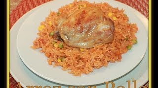 ARROZ CON POLLO pero con aji especial [upl. by Adena724]