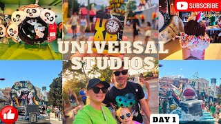 UNIVERSAL FLORIDA  MEGA MOVIE PARADE  NEW DREAMWORKS LAND UOAP  ORLANDO VLOG  DAY 1 4K [upl. by Auqenehs364]