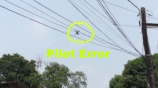 DJI Tello Epic drone crash [upl. by Sherourd]