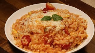 TOMATO RISOTTO RECIPE Without alcohol [upl. by Odele]