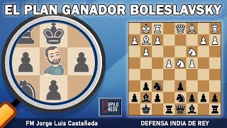 Aprenda el PLAN GANADOR de Boleslavsky  Defensa India de Rey [upl. by Fadas]