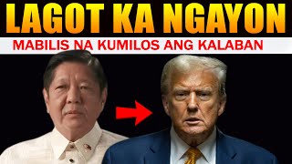 🔴 Matinik na Kalaban ni Marcos Magsusumbong kay President Donald Trump [upl. by Jovita932]