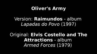 Raimundos  Olivers Army Elvis Costello cover letras  lyrics [upl. by Kung814]