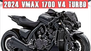 2024 Yamaha VMax 1700 V4 Turbo  Ducati Diavel competitor [upl. by Gaultiero]