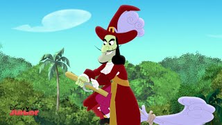 Jake and the Never Land Pirates  Witch Hook  Disney Junior UK [upl. by Nnayelhsa]