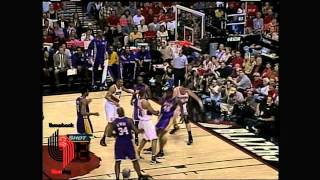 TBT Arvydas Sabonis Drives By Shaq Slams On AC Green [upl. by Eciuqram]