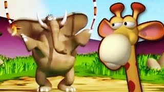 Best of Gazoon S2 Ep 20  Jungle Games  Funny Animals Cartoons  HooplaKidz TV [upl. by Anitsua]