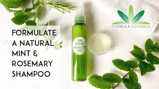 How to Make a Natural Mint amp Rosemary Shampoo [upl. by Dawn]