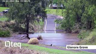 Lockyer Valley Flood Camera Timelapse [upl. by Pickens]