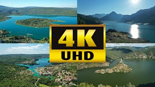 10 LACS DE FRANCE  FILME PAR DRONE EN 4K [upl. by Kellen]