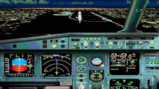 Airbus A319100 realistic GPWS call outs [upl. by Santiago]