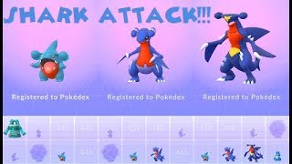 Pokemon Go Wild Gible amp GabiteGarchomp Evolutions [upl. by Nahpets278]