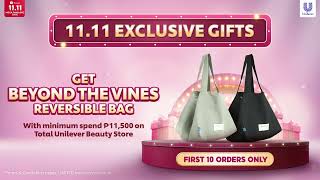 Unilever x Shopee 1111 Biggest Beauty Sale [upl. by Ylro]