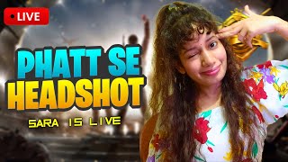 CHALLENGE TO AAJ PURA HOGA💪LIVE WITH FACE CAM 😍ONLY RUSH GAMEPLAY😱SARA GAMING [upl. by Pettit471]