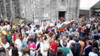 Santa Marta de Ribarteme Procesión ataúdes As Neves [upl. by Aisena]