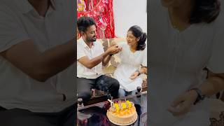 Our 2nd wedding anniversary❤️love couple weddingday celebration shorts viralvideo shortfeed [upl. by Enilrahc]