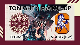 Valorant Varsity  Elgin vs Stagg [upl. by Eiboh652]