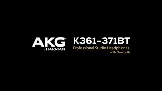 AKG K361BT and K371BT Headphones Precision Performance Meets Pure Freedom [upl. by Hibbert]