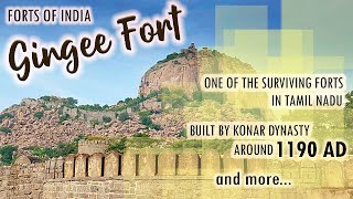 Forts Of India  Gingee Fort Tamil Nadu  Ep10 [upl. by Einallem]