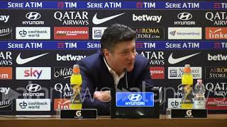 RomaTorino Mazzarri quotCome minimo dovevamo pareggiarequot [upl. by Aizatsana389]