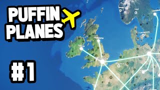 Creating a NEW AIRLINE Company in Puffin Planes 1 [upl. by Etnomaj89]