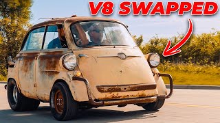 Full Build Insane V8 Powered Micro Car [upl. by Ettenwahs]