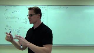 Calculus 1 Lecture 37 Optimization MaxMin Application Problems [upl. by Nylak881]