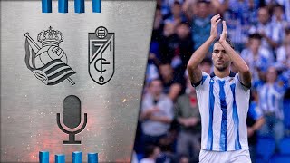 POSTPARTIDO  Imanol  Merino quotSatisfechosquot  Real Sociedad 53 Granada CF [upl. by Starlene]