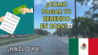 Cómo pagar REFRENDO 2024 [upl. by Anitserp]