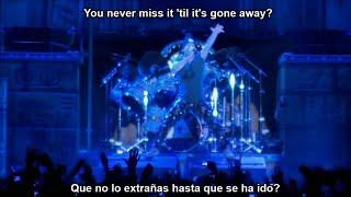 Iron Maiden Wasted Years Subtitulos al Español y Lyrics HD [upl. by Zirkle]