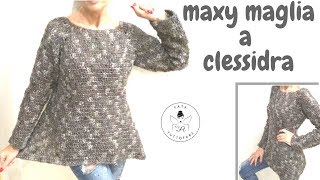 TUTORIAL Maxy maglia a clessidra maglia curvylafatatuttofare [upl. by Rosemare]