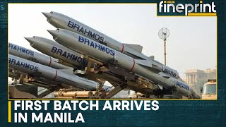 India delivers first batch of Brahmos cruise missile system to Philippines  WION Fineprint [upl. by Willmert]