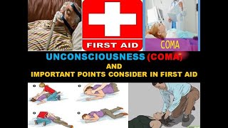 UNCONSCIOUSNESS COMA SHOCK SYMPTOMS amp CAUSES  FIRST AID 4 CLASS9FITTER FIRST YEAR WEEK NO1 [upl. by Dric]